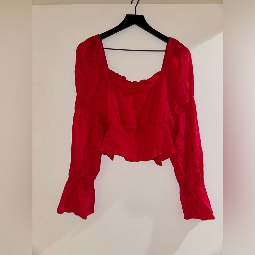 Open edit pink top